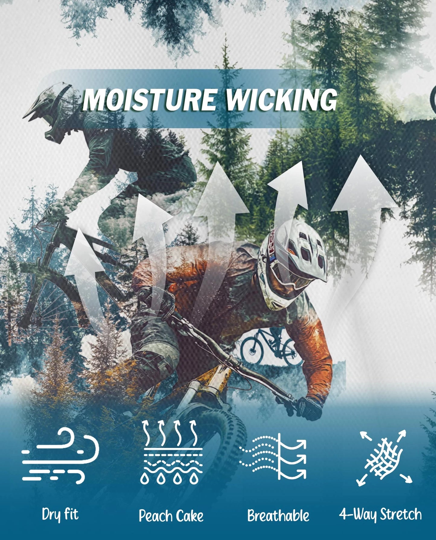 Mountain Biking Polo Shirt for Men – Outdoor Adventure Style | Netecom