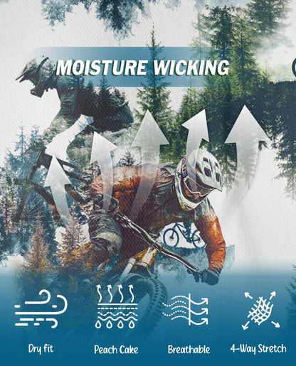 Mountain Biking Polo Shirt for Men – Outdoor Adventure Style | Netecom