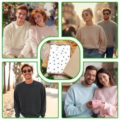 Housefly Pattern Sweatshirt, 3D All Over Print Insect Crewneck Pullover for Men Women, Fly Lover Gift - Netecom