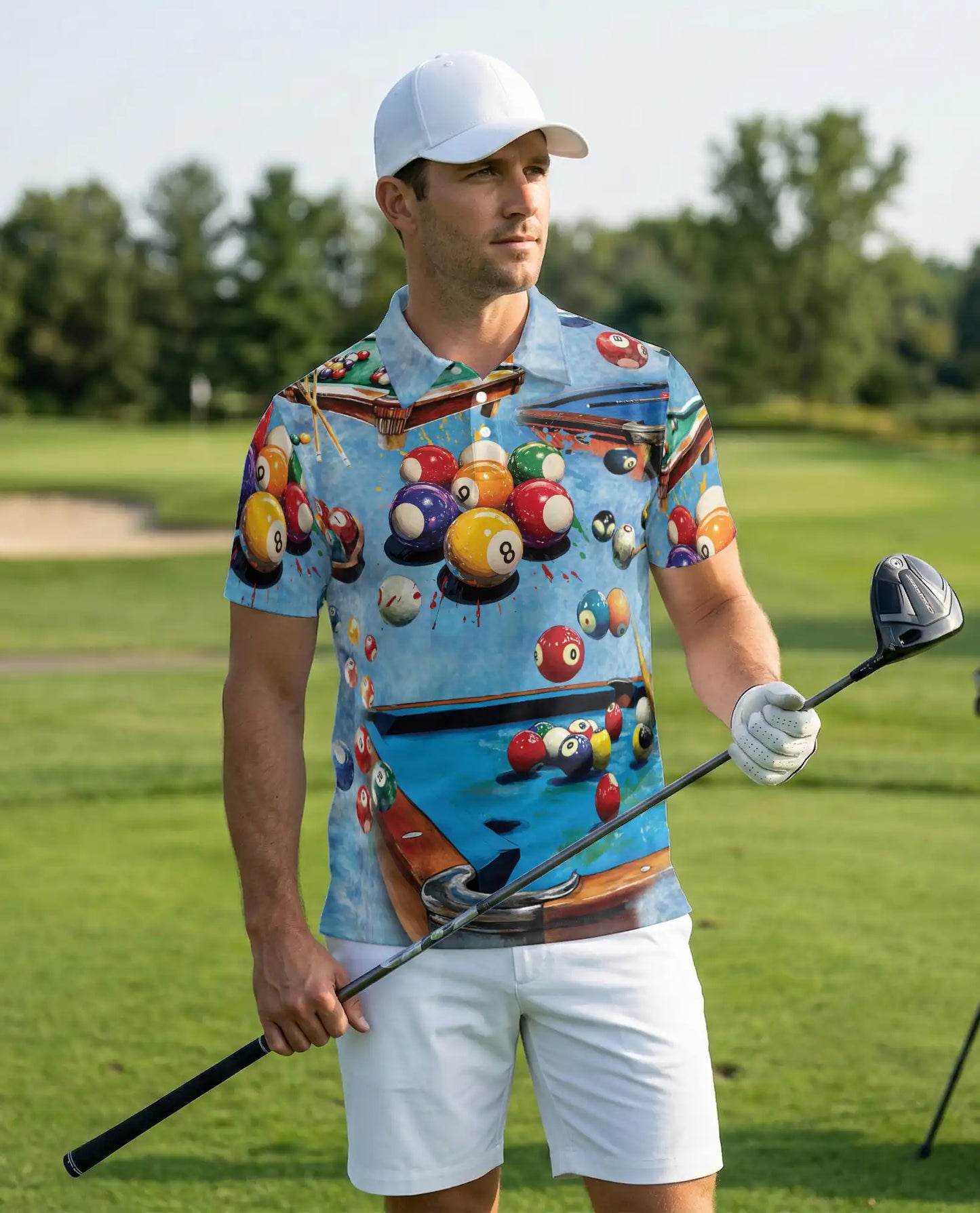 Billiards Pool Ball Polo Shirt | Netecom