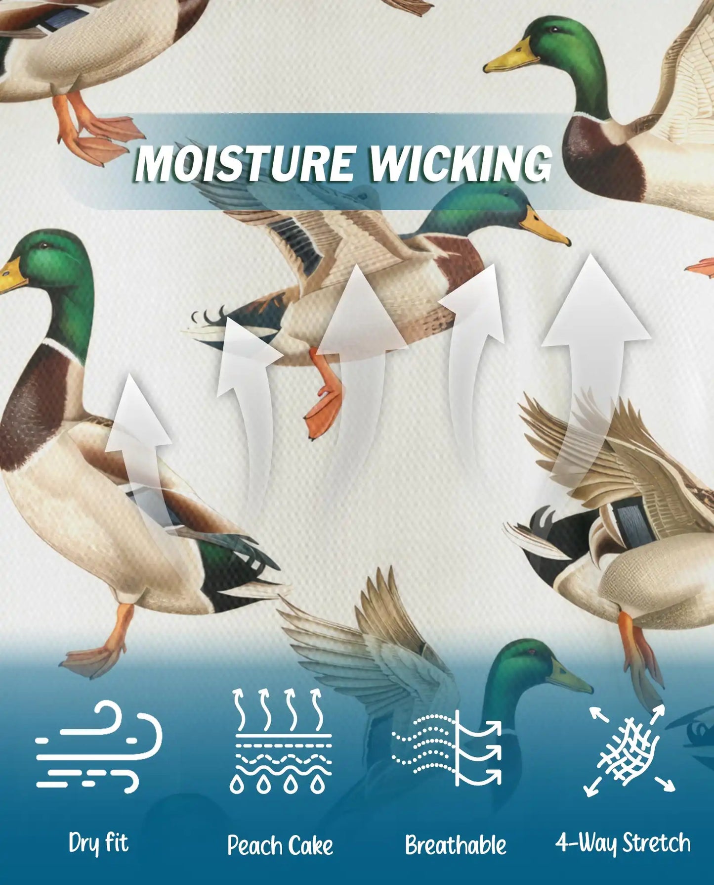Mallard Duck Polo Shirt for Men – Wetland Wildlife Style | Netecom