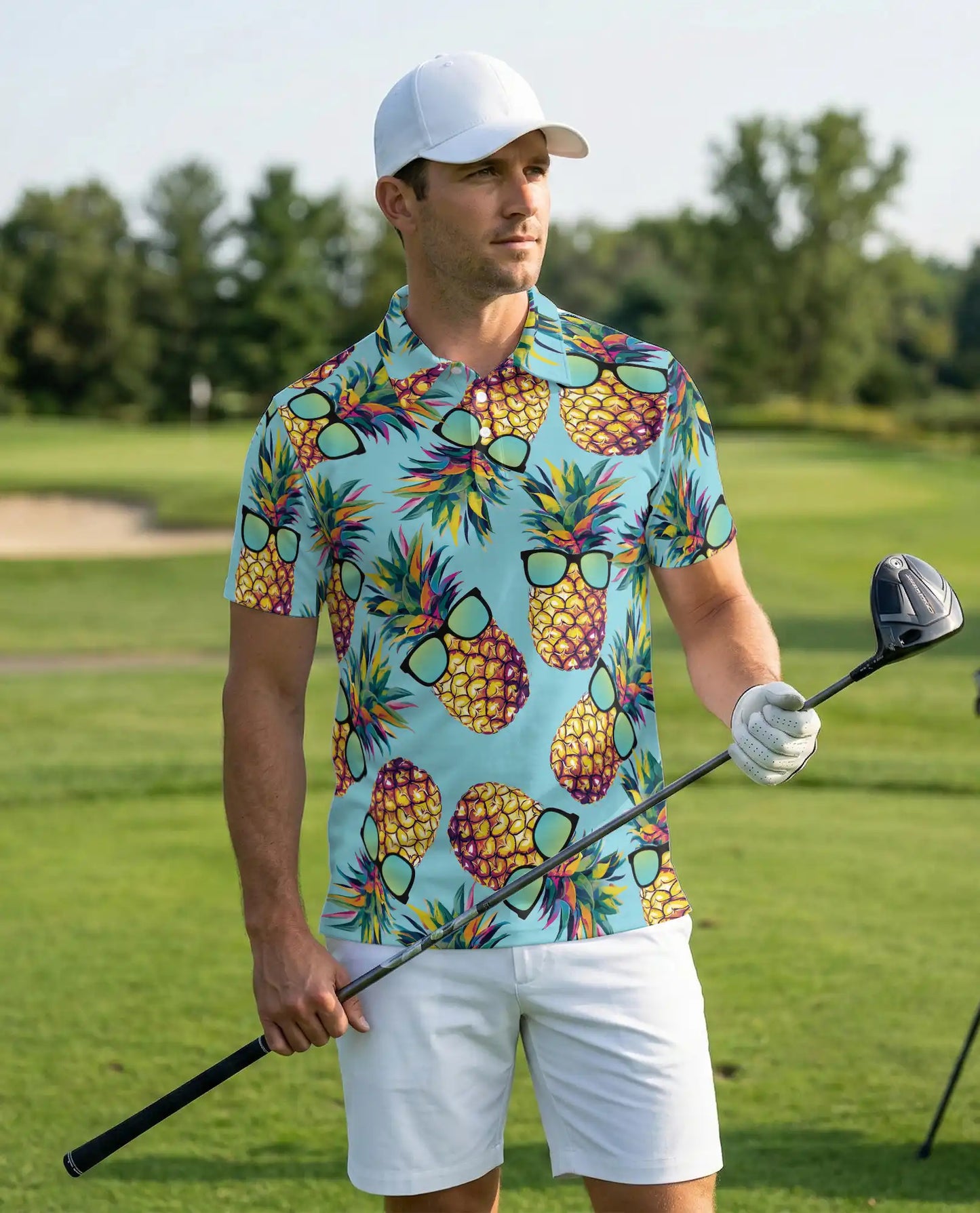 Funny Pineapple Polo Shirt | Netecom