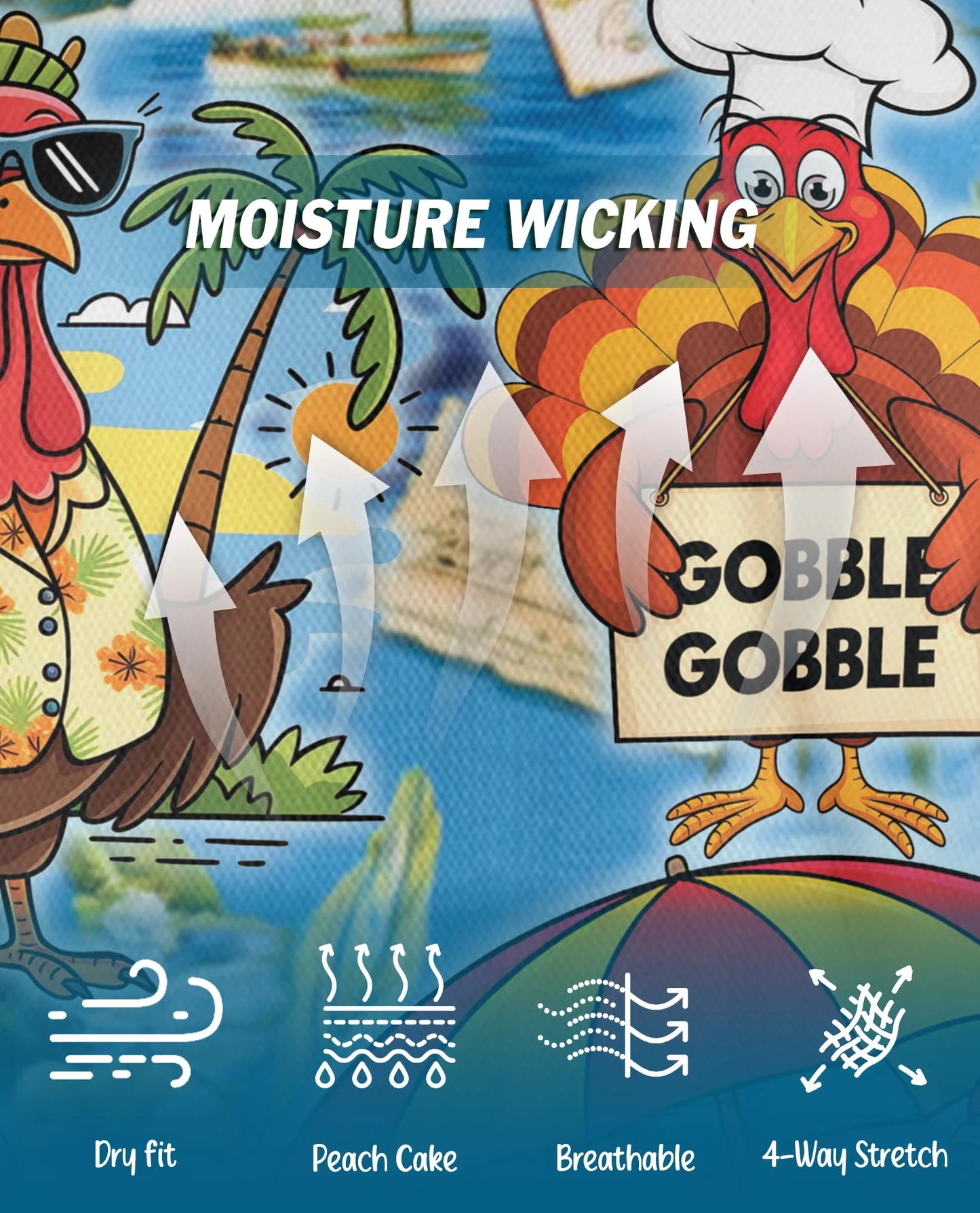 Thanksgiving Turkey Polo Shirt for Men – Fall Holiday Style | Netecom