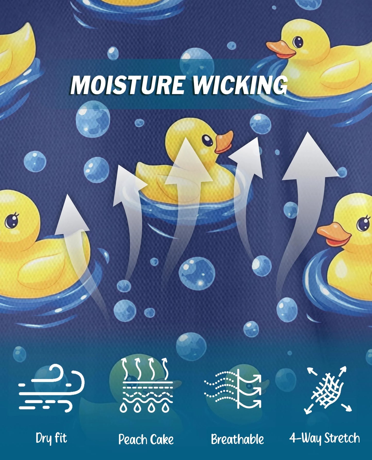 Duck Pattern Polo Shirt for Men – Cute Wildlife Style | Netecom