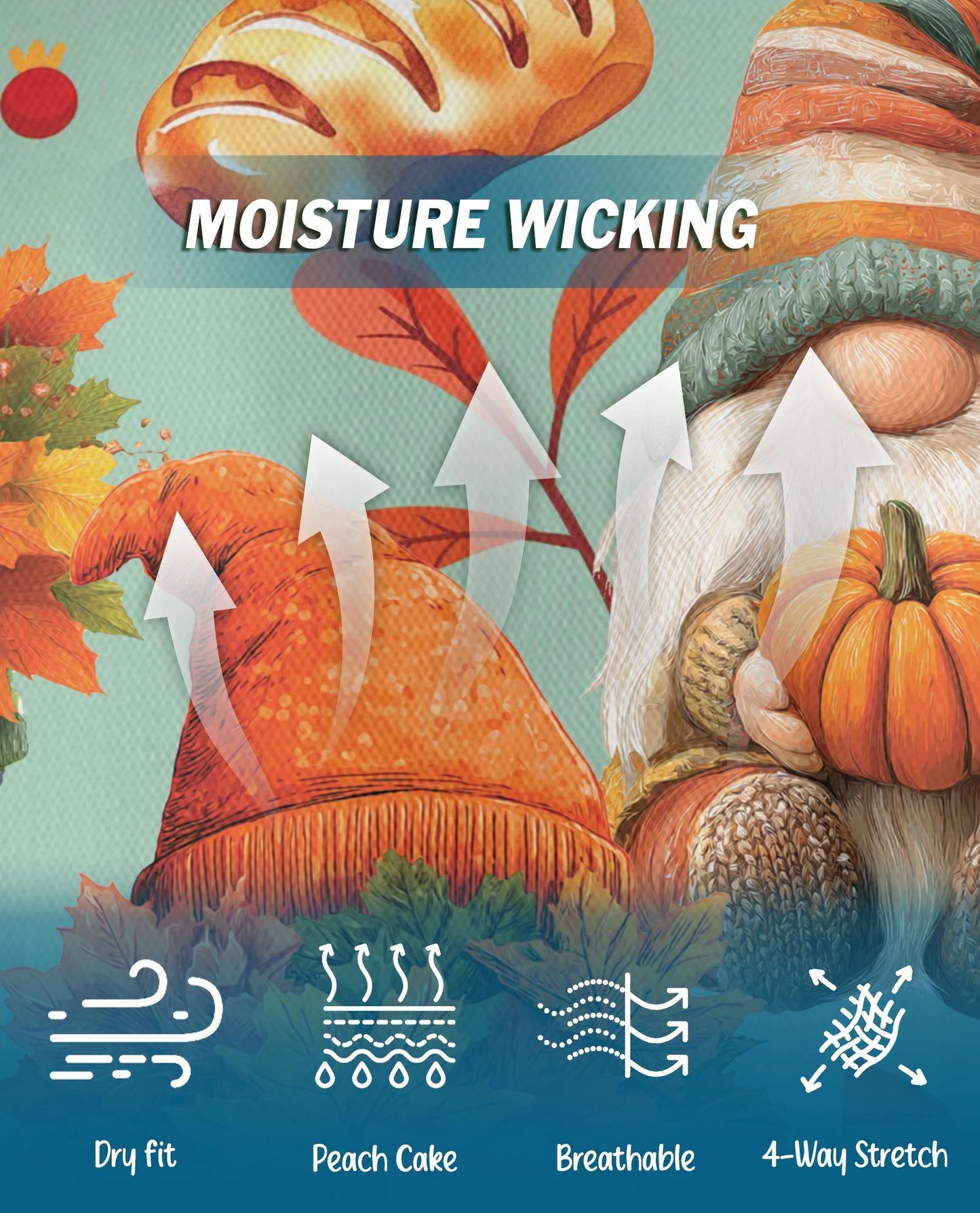 Thanksgiving Gnome Polo Shirt for Men – Fall Holiday Style | Netecom