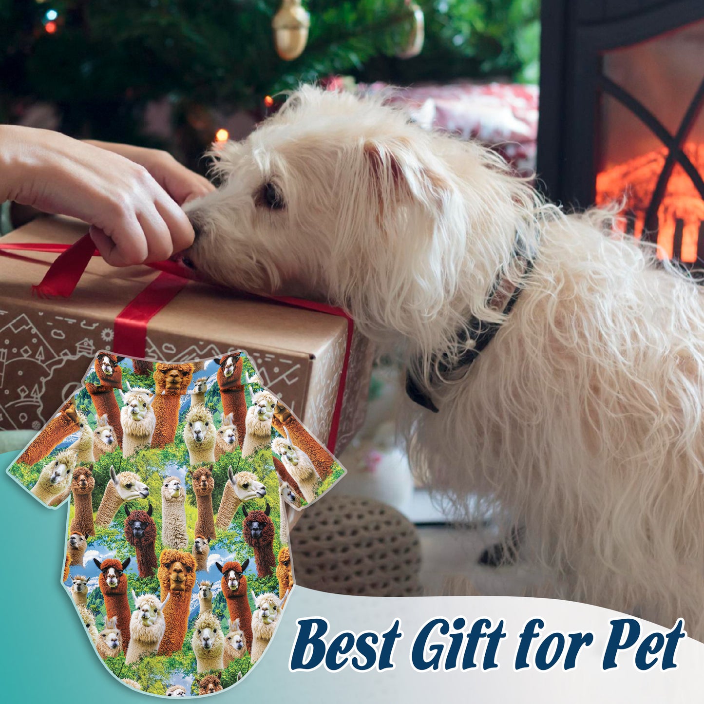 Netecom Matching Hawaiian Shirt for Dog and Owner, Unisex Aloha Summer Shirt, Button Down Hawaiian Outfit for Pet and Human, Vacation Beach Casual Wear