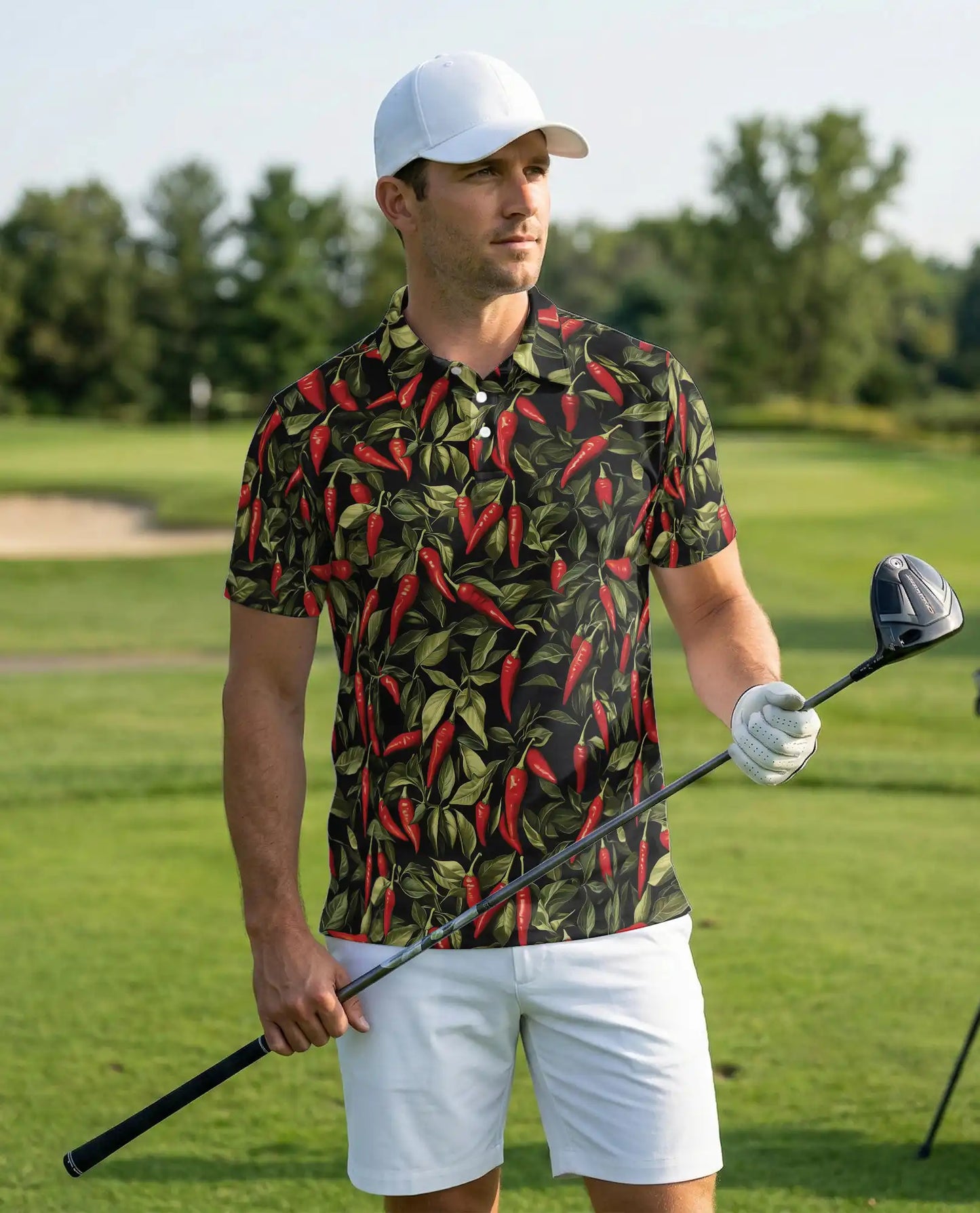 Chili Pepper Polo Shirt – Spicy Tropical Style | Netecom