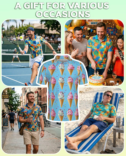 Ice Cream Polo Shirt | Netecom