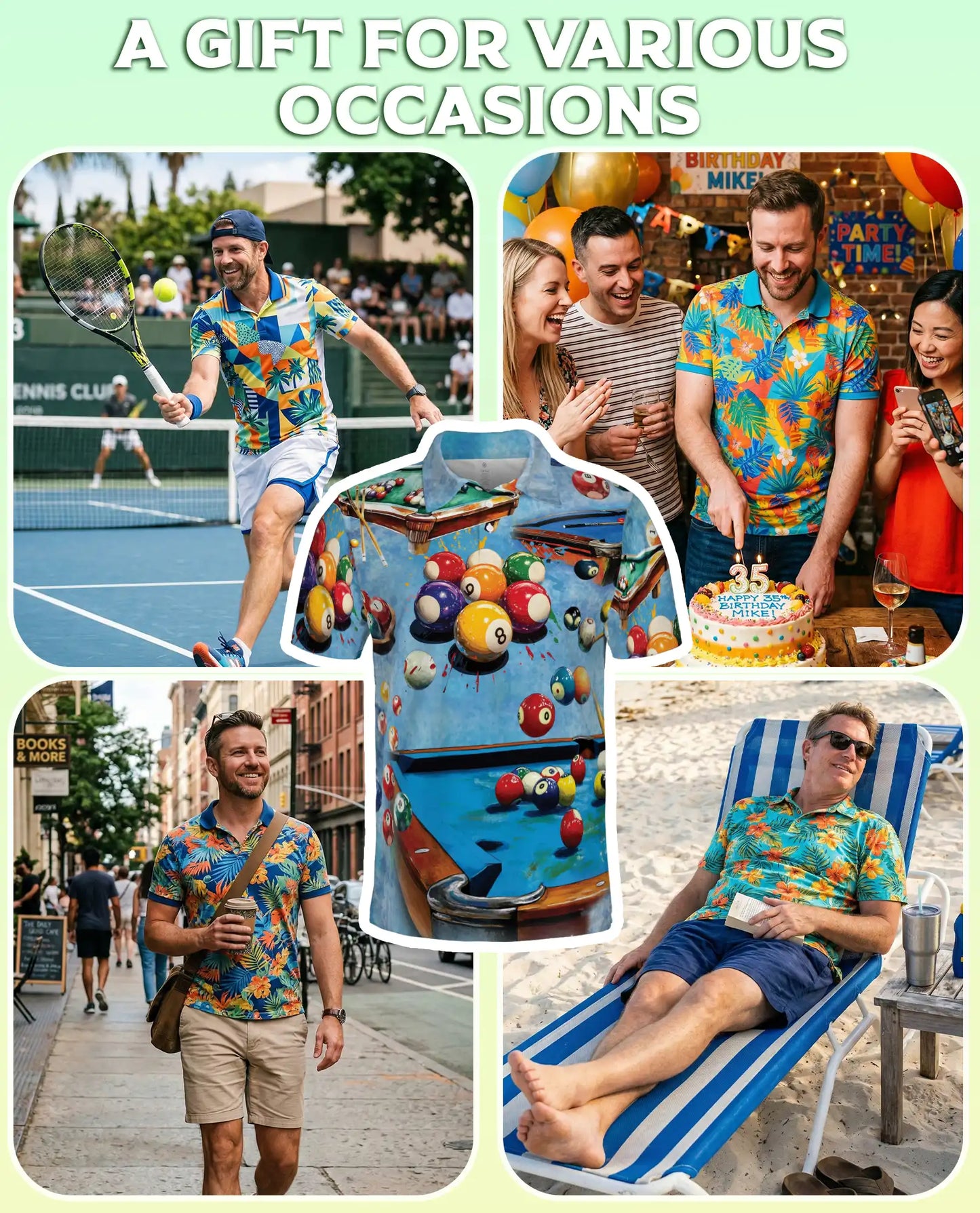 Billiards Pool Ball Polo Shirt | Netecom