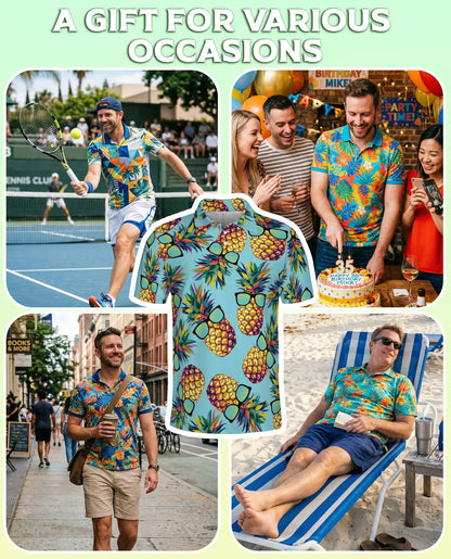 Funny Pineapple Polo Shirt | Netecom