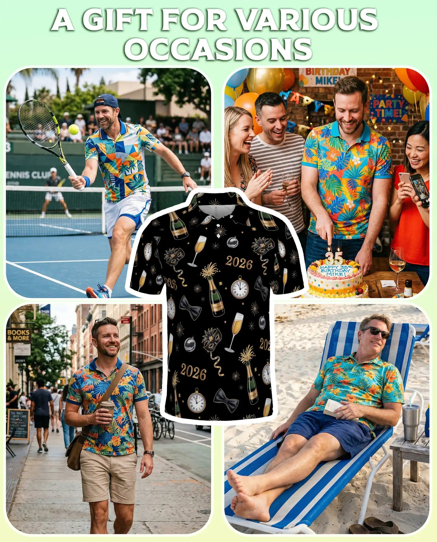 2026 New Year Party Polo Shirt | Netecom