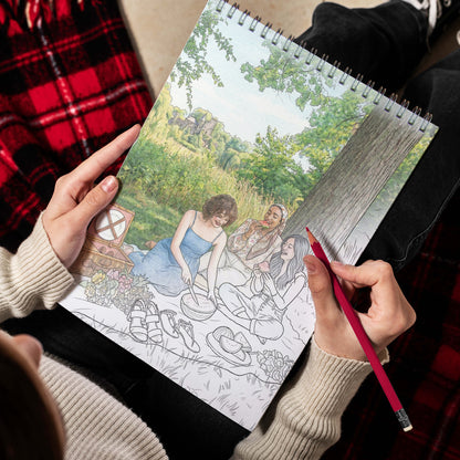 Custom Photo Coloring Book for Besties, Personalized Best Friend Memory Gift