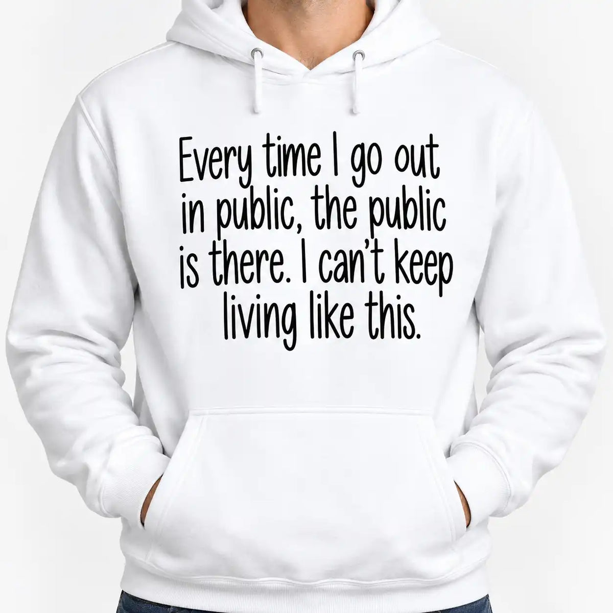 Funny Introvert T-Shirt, Every Time I Go Out in Public Sarcastic Quote Tee, Social Anxiety Humor Shirt