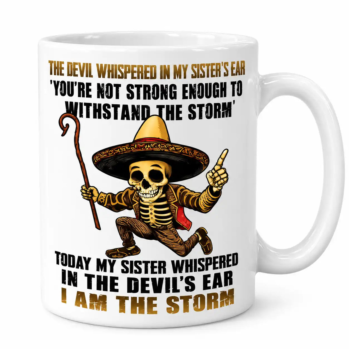 Funny Sister Coffee Mug, Sarcastic Sister Gift, Crazy Sister Coffee Cup