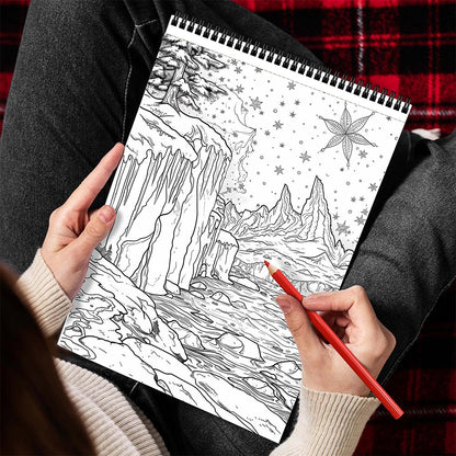 MOTAVYN Polar Landscape Coloring Pages for Adults