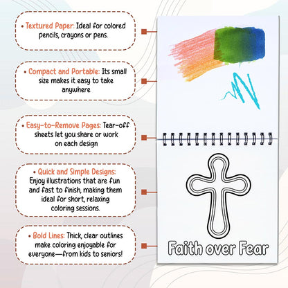 Minimalist Mini Coloring Sheets for Adult