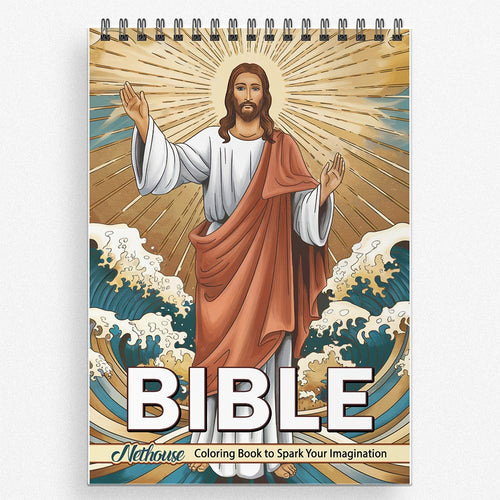 NETHOUSE Bible Coloring Book For Adults