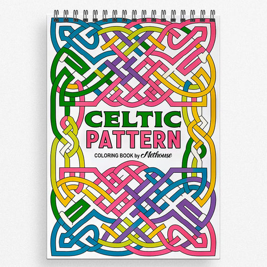 NETHOUSE Celtic Pattern Coloring Book for Adults