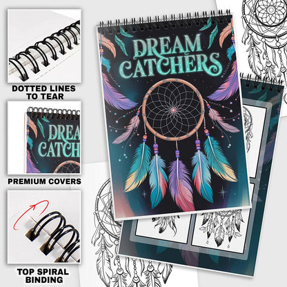 NETHOUSE Dream Catchers Coloring Pages For Adults