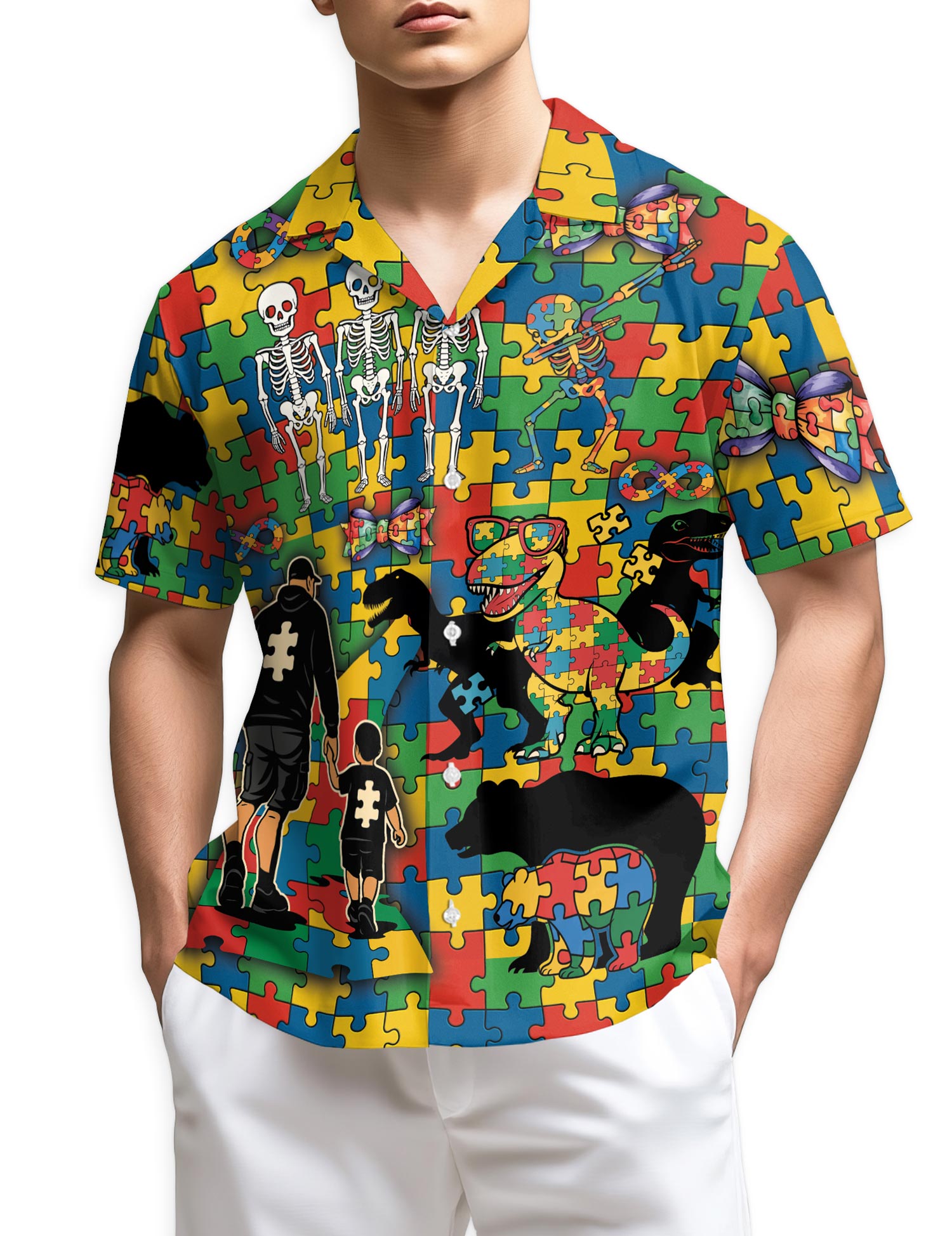 Netecom Autism Awareness Shirt for Men