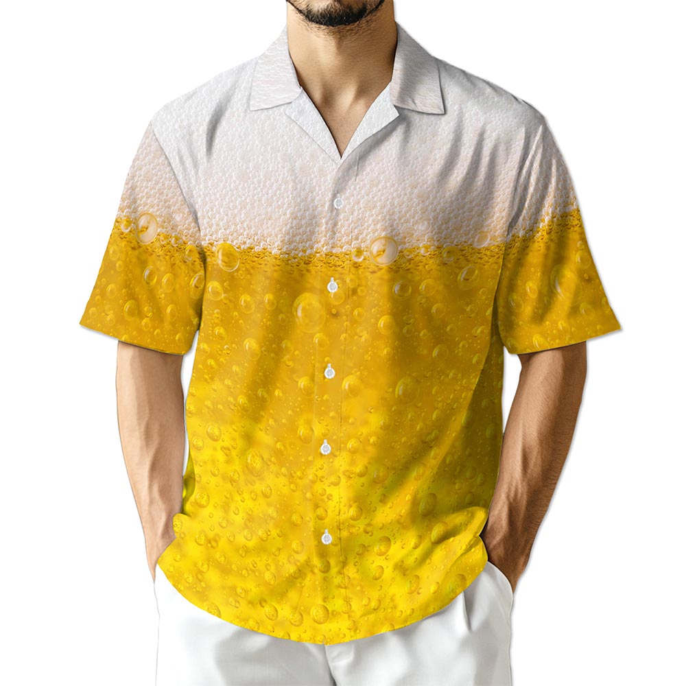 Netecom Beer Hawaiian Shirt for Men