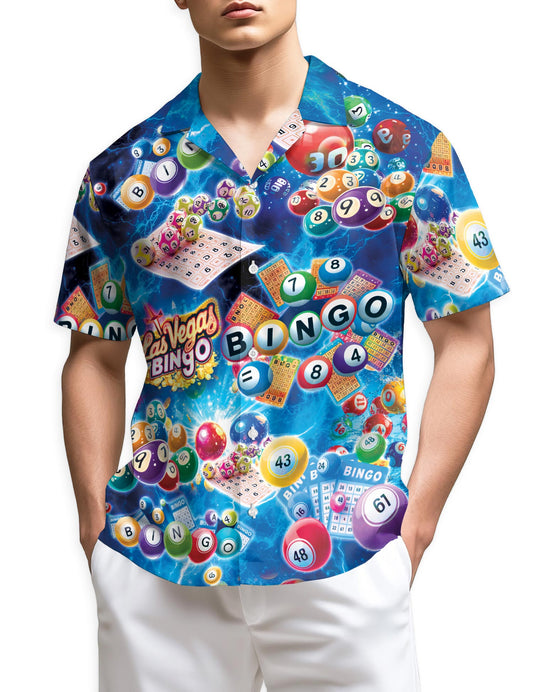 Netecom Bingo Hawaiian Shirt for Men