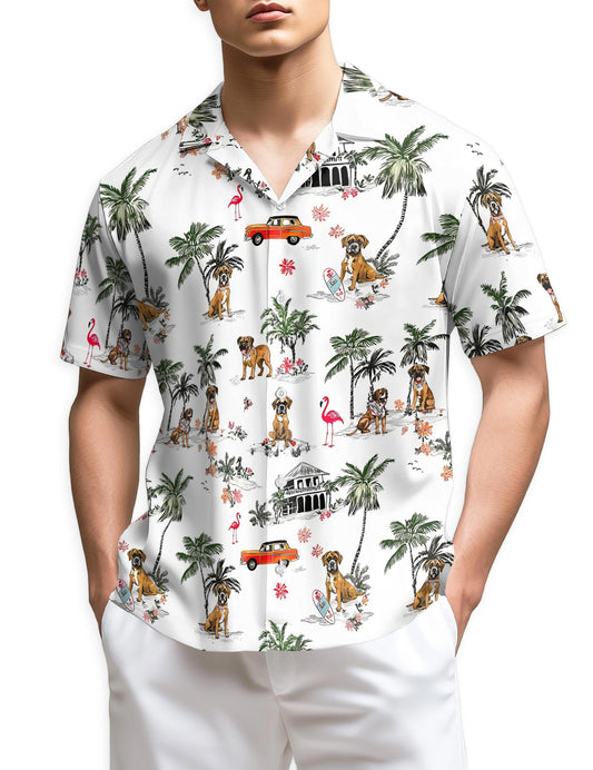 Netecom Boxer Hawaiian Shirt for Men