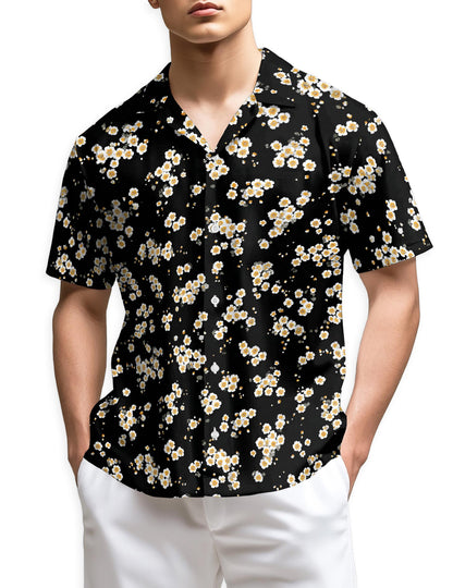 Netecom Cherry Blossom Hawaiian Shirt for Men