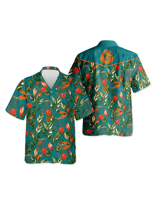 Netecom Disc Golf Hawaiian Shirt for Men