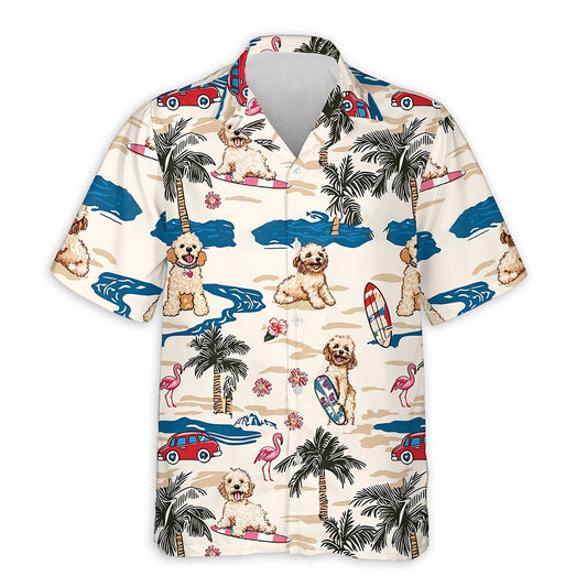 Netecom Goldendoodle Hawaiian Shirt for Men