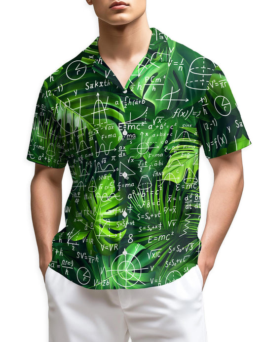 Netecom Math Hawaiian Shirt for Men