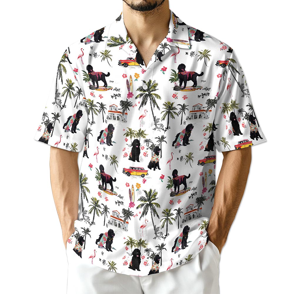 Netecom Newfoundland Beach Hawaiian Shirt for Men