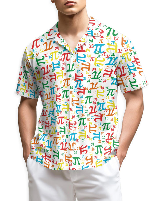 Netecom Pi Math Hawaiian Shirt for Men