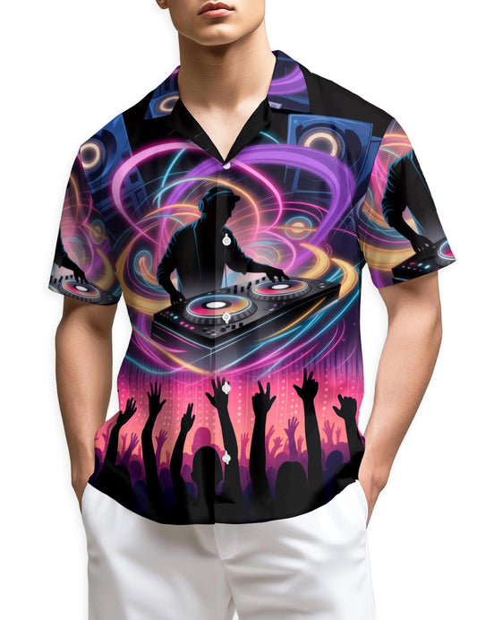 Netecom Proud DJ Life Hawaiian Shirt for Men