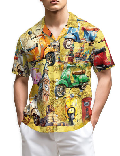 Netecom Scooters Chill Hawaiian Shirt for Men