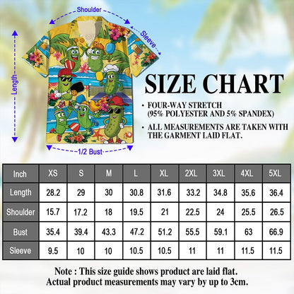 Netecom There's No Sorry In Pickleball Hawaiian Shirt for Men, Pickleball Player Gifts, Button Down Summer Beach Shirts, S-5XL