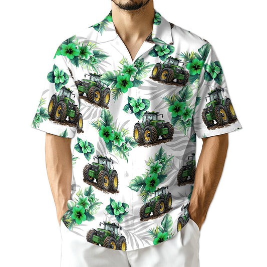 Netecom Tractors Hawaiian Shirt for Men