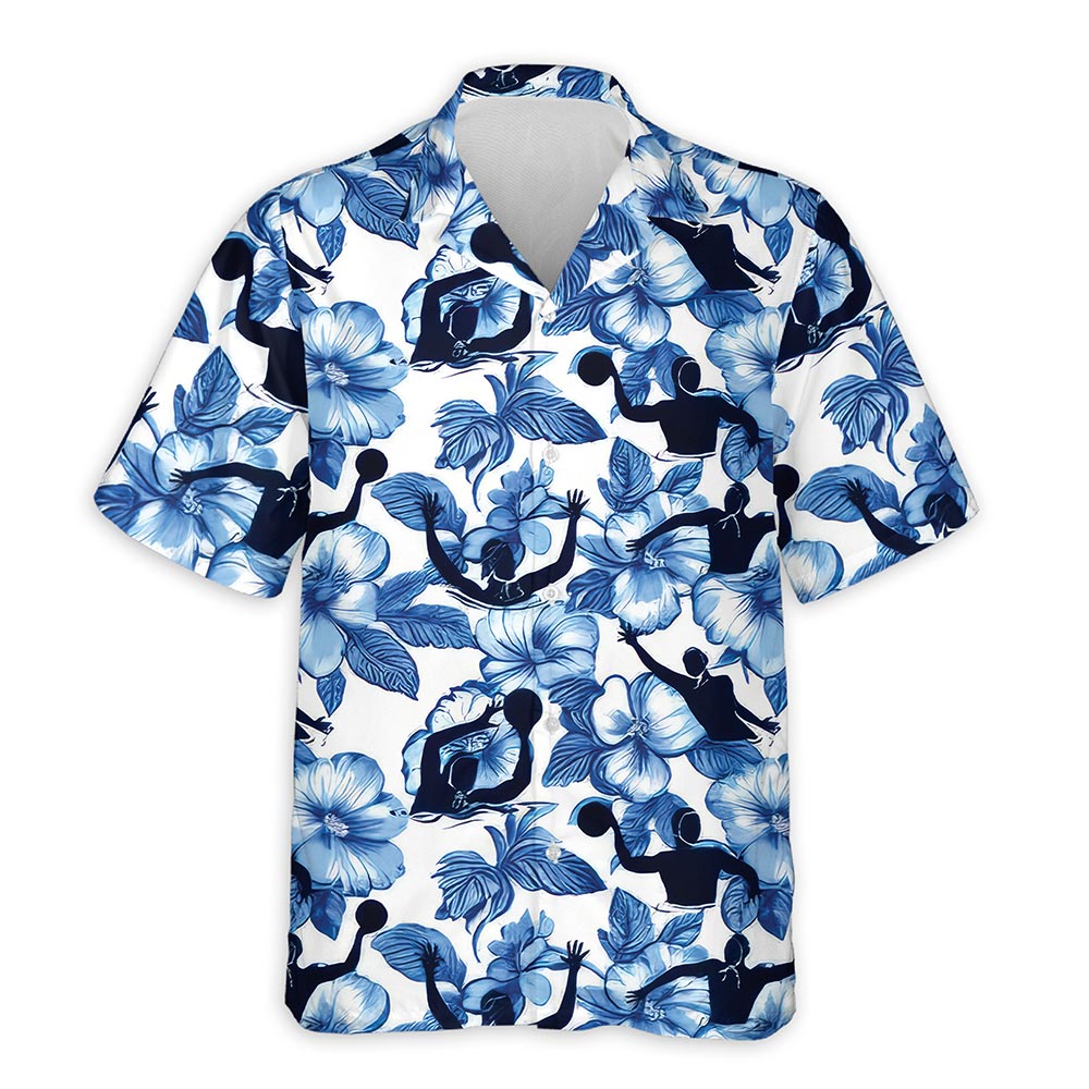 Netecom Water Polo Hawaiian Shirt for Men