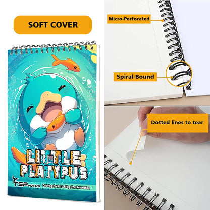 TSPVOTUS Little Platypus Coloring Pages for Adults