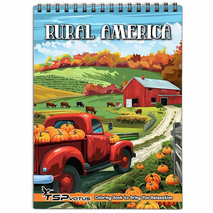 TSPVOTUS Rural America Coloring Book for Adult