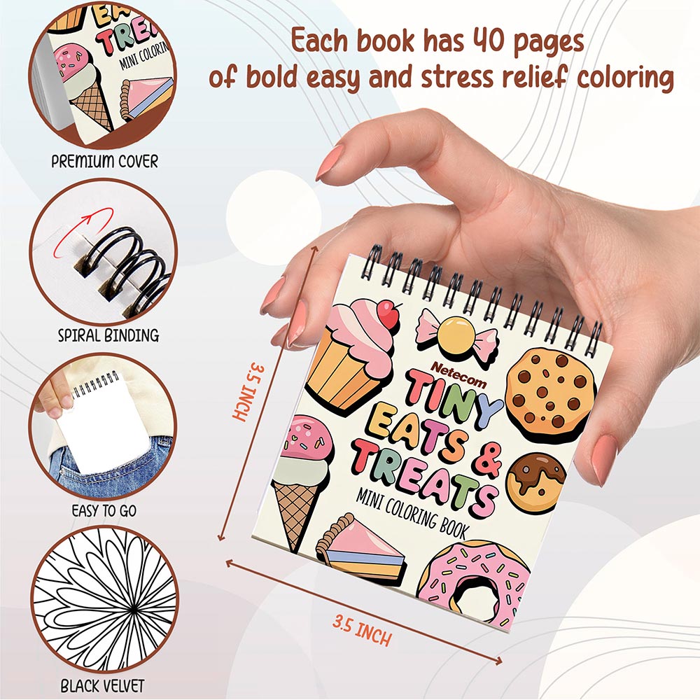 Various Themes Mini Coloring Pages for Adult