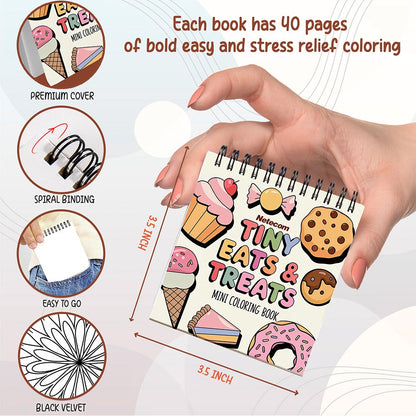 Various Themes Mini Coloring Pages for Adult