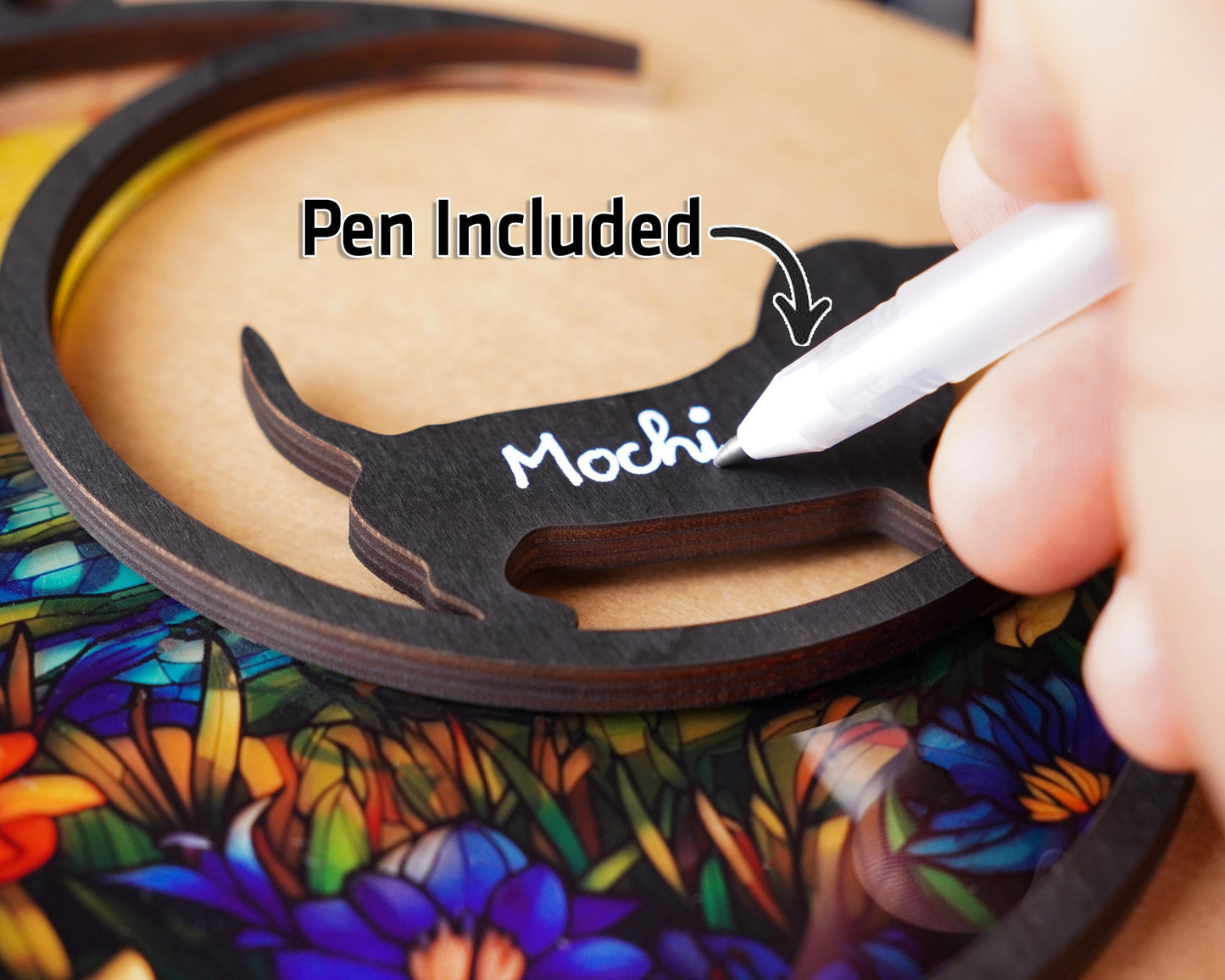 Netecom Golden Retriever Dog Memorial Suncatcher – Personalized Pet Loss Sympathy Gift, Dog Remembrance Ornament, Window Hanging