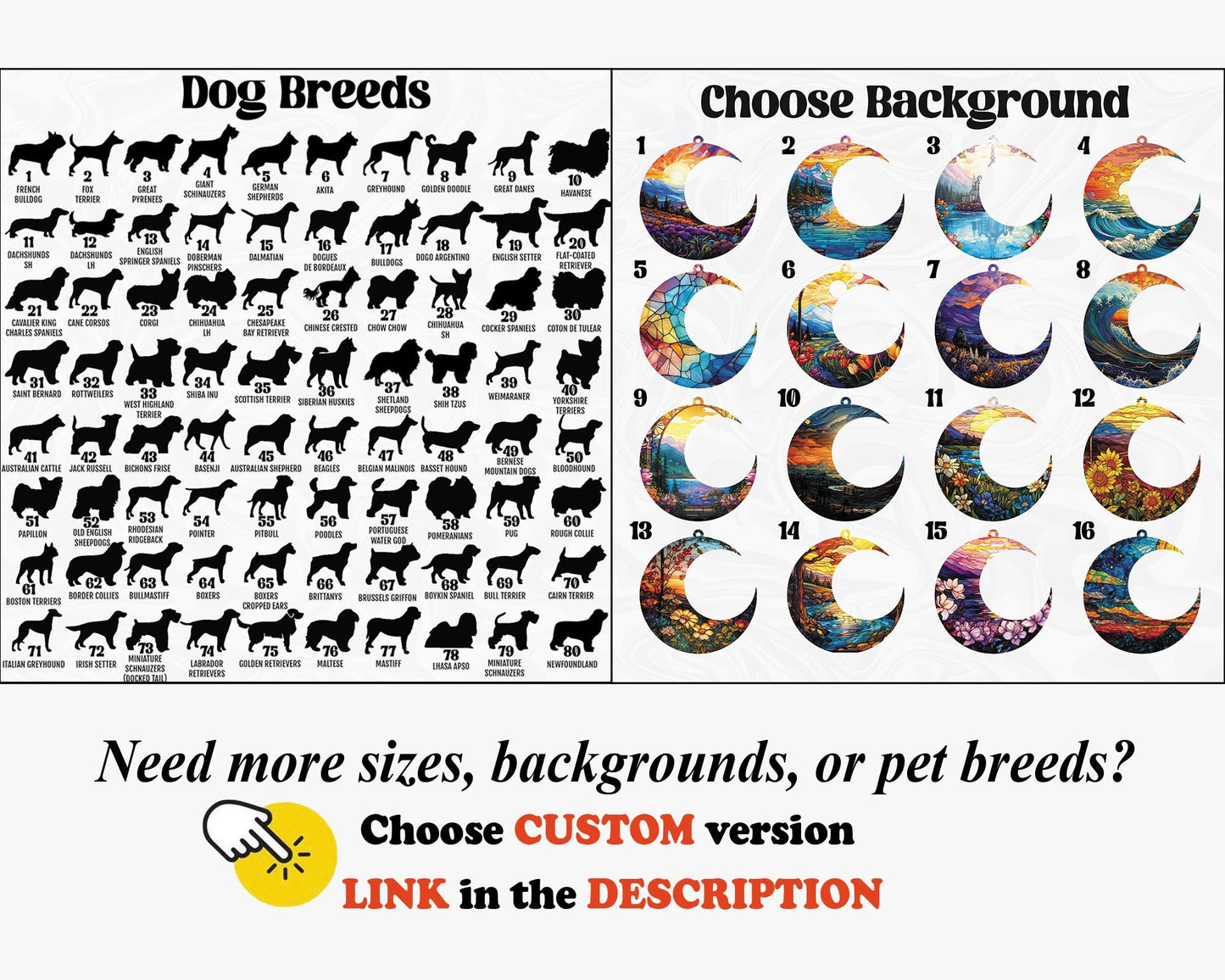 Netecom Golden Retriever Dog Memorial Suncatcher – Personalized Pet Loss Sympathy Gift, Dog Remembrance Ornament, Window Hanging