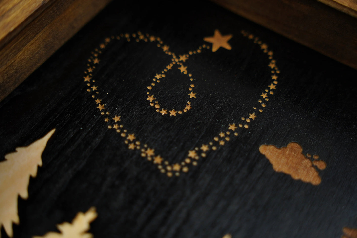 Netecom Personalized Memorial Wooden Frame Remembrance Sign for Loss of Dad Mom, Custom Gift