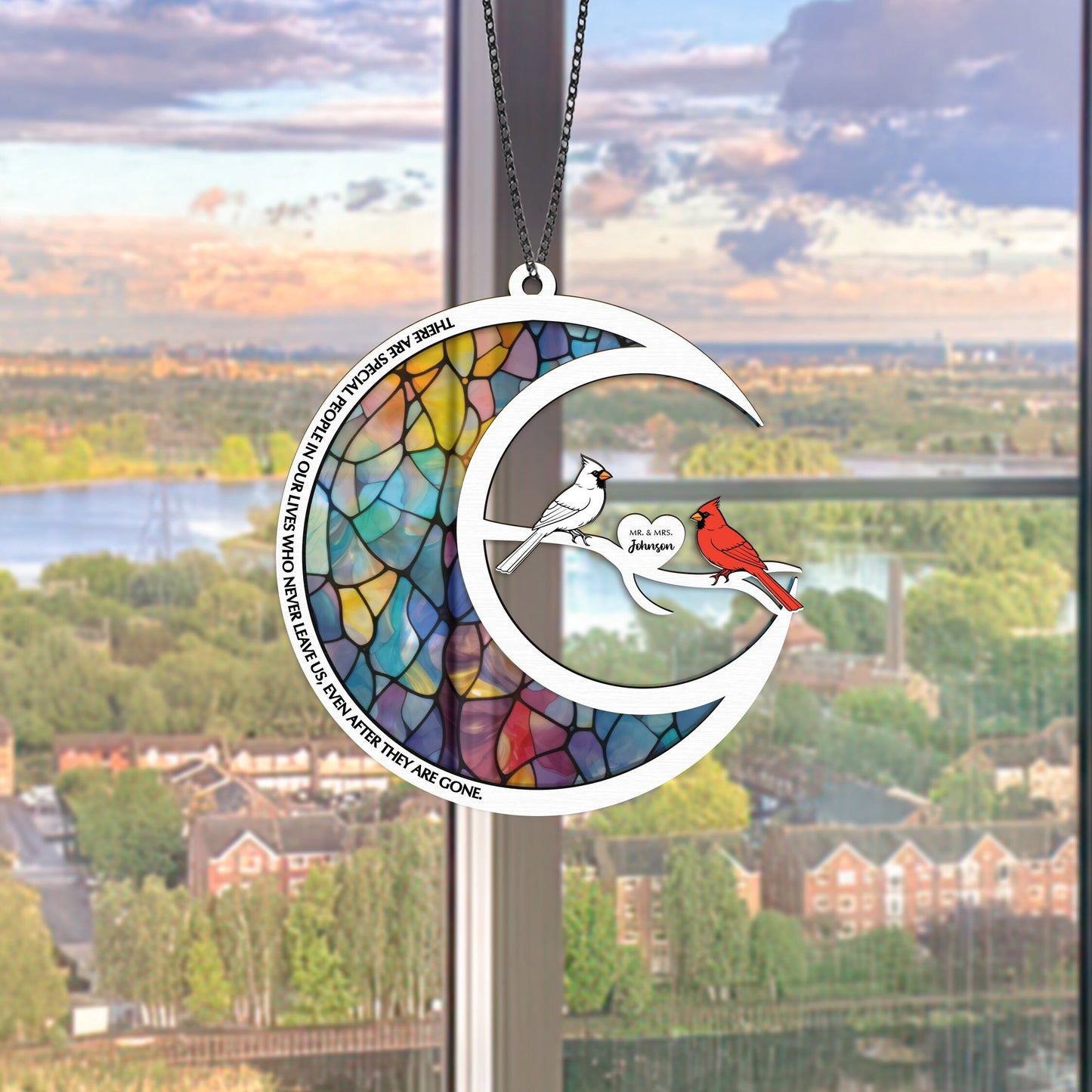 Netecom Angel Baby Memorial Ornament – Personalized Infant Loss Suncatcher, Miscarriage Sympathy Gift (Copy)