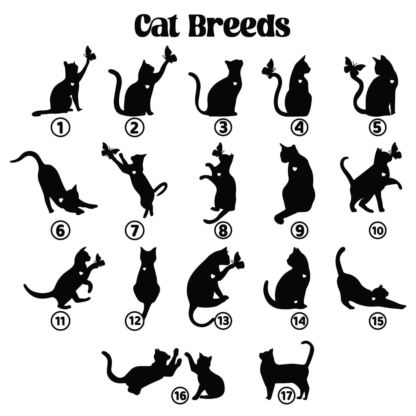 Netecom Personalized Cat Memorial Suncatcher – Couple Cat on Moon, Pet Loss Gift, Dog and Cat Remembrance, Custom Pet Memorial Window Hanging