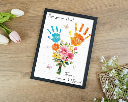 Netecom Personalized Snowman Family Wooden Frame Grandparent Christmas Gift Custom Grandkids Snowman Sign Papa Nana Holiday Keepsake