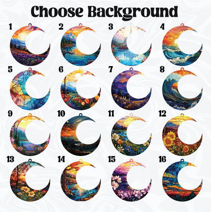 Netecom Personalized Cat Memorial Suncatcher – Stained Glass Look Pet Remembrance Ornament, Rainbow Bridge Window Hanging, Cat Mom Gift