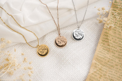 Netecom To The Stars Who Listen Necklace, Night Court Inspired Jewelry, Velaris Starlight Gift
